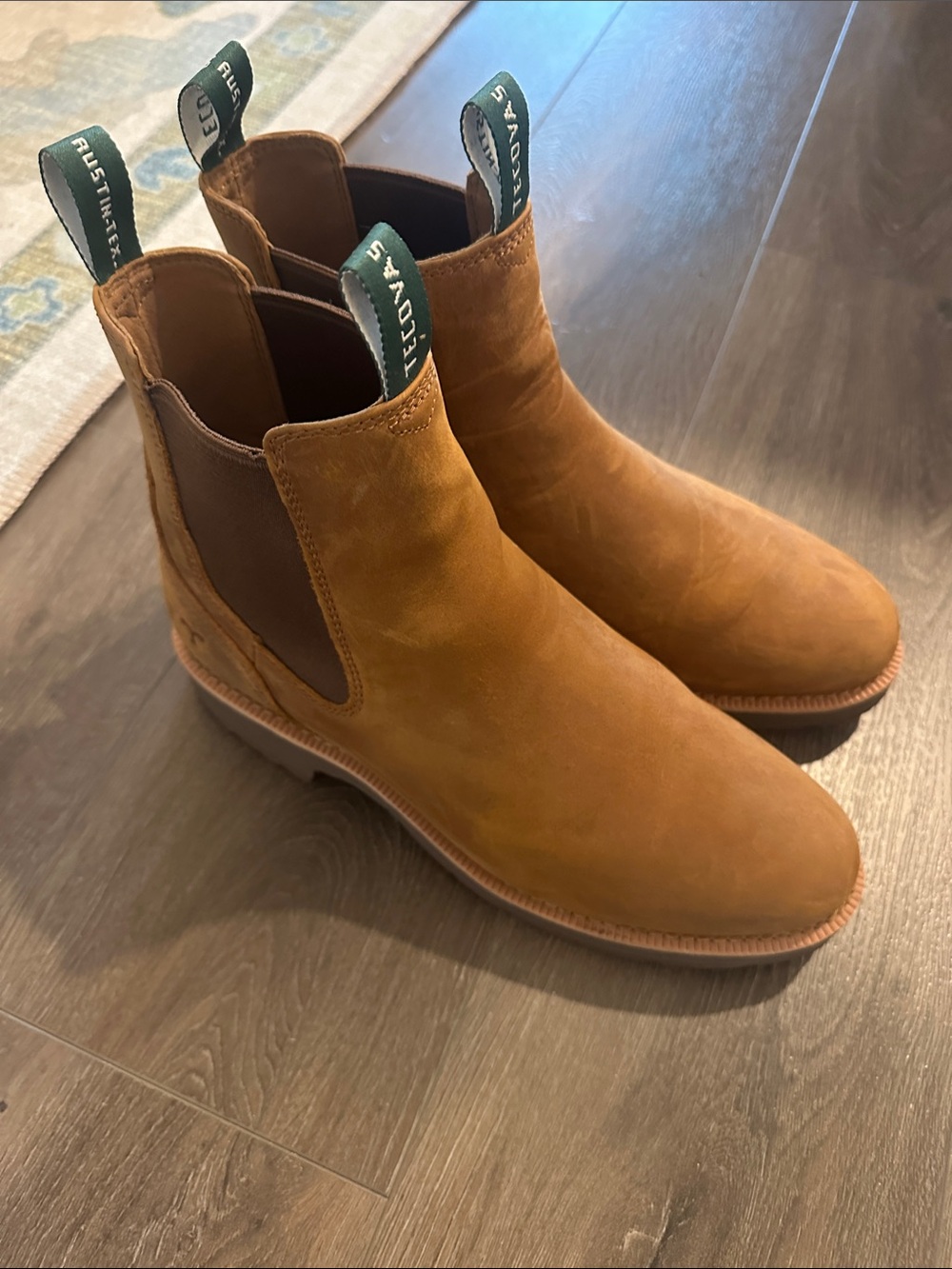 Tecovas Chelsea Boot - Tan Suede Men’s Ankle Boot